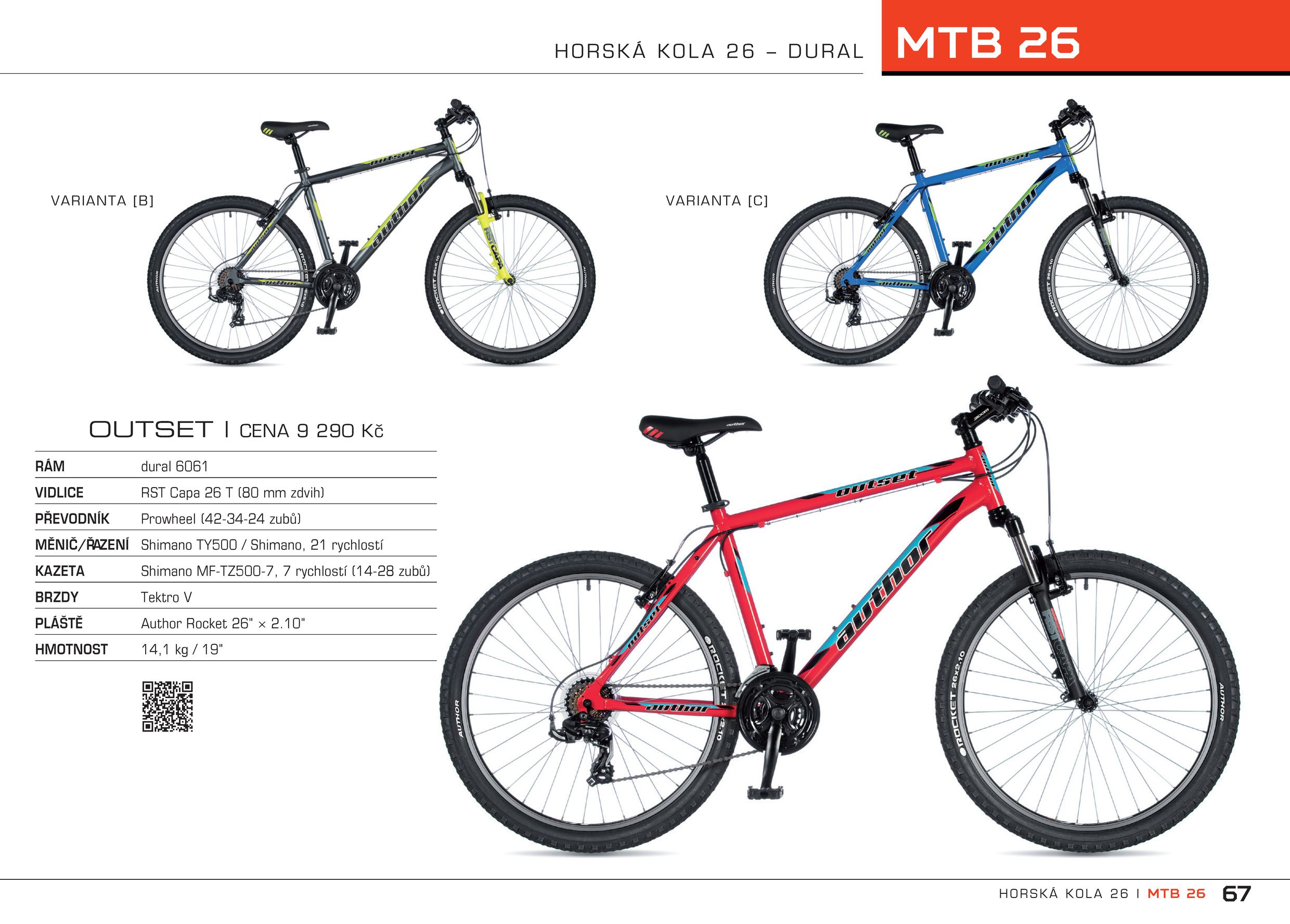 MTB 26 - horská kola 26